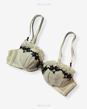 New Stylish Imported Stocklot Branded  Net Pushup Bra - Underwired Bra- Padded Bra - Pack of 2