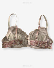 Imported Stocklot Branded  Net Pushup Bra - Underwired Bra  Non Padded Bra - Pack of 2