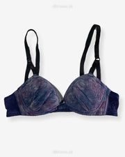 Imported Stocklot Branded  Net Pushup Bra - Underwired Bra  Non Padded Bra - Pack of 2