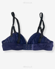 Imported Stocklot Branded  Net Pushup Bra - Underwired Bra  Non Padded Bra - Pack of 2