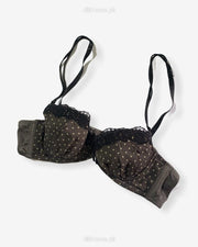 Imported Stocklot Branded  Net Pushup Bra - Underwired Bra  Non Padded Bra - Pack of 2