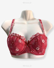 Imported Stocklot Branded  Net Pushup Bra - Underwired Bra  Non Padded Bra - Pack of 2