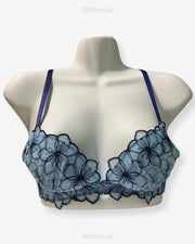 Imported Stocklot Branded  Net Pushup Bra - Underwired Bra  Non Padded Bra - Pack of 2