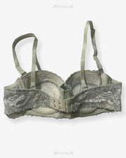 Imported Stocklot Branded  Net Pushup Bra - Underwired Bra  Non Padded Bra - Pack of 2