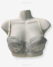 Imported Stocklot Branded  Net Pushup Bra - Underwired Bra  Non Padded Bra - Pack of 2