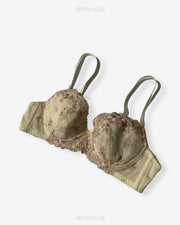 Imported Stocklot Branded  Net Pushup Bra - Underwired Bra  Non Padded Bra - Pack of 2