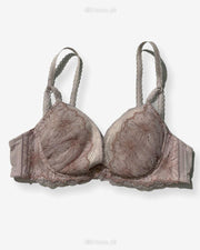 Imported Stocklot Branded  Net Pushup Bra - Underwired Bra  Non Padded Bra - Pack of 2