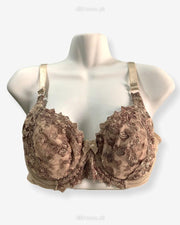 Imported Stocklot Branded  Net Pushup Bra - Underwired Bra  Non Padded Bra - Pack of 2