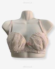 Imported Stocklot Branded  Net Pushup Bra - Underwired Bra  Non Padded Bra - Pack of 2