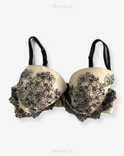 Imported Stocklot Branded  Net Pushup Bra - Underwired Bra  -Padded Bra - Pack of 2