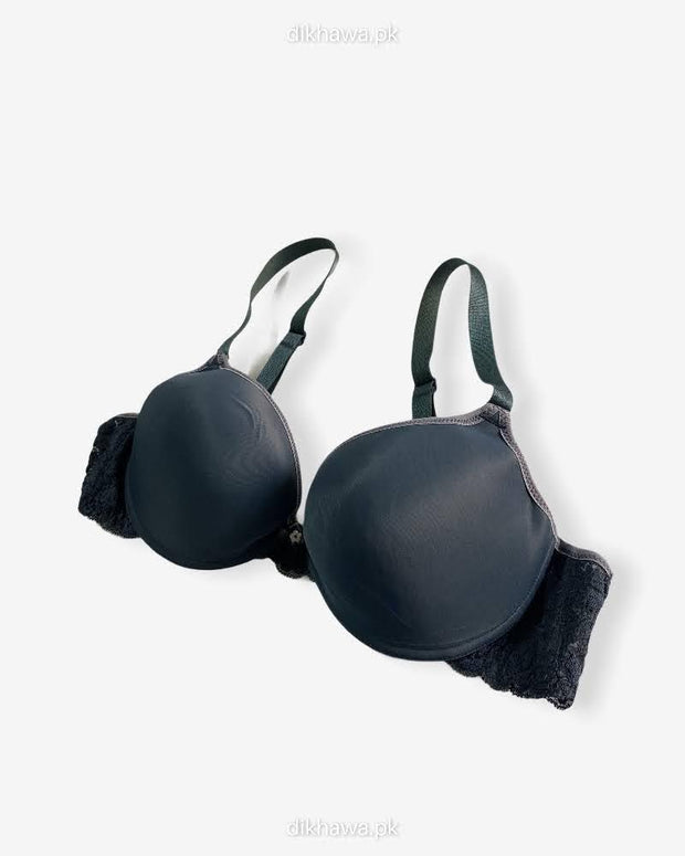 Imported Stocklot Branded  Net Pushup Bra - Underwired Bra  -Padded Bra - Pack of 2