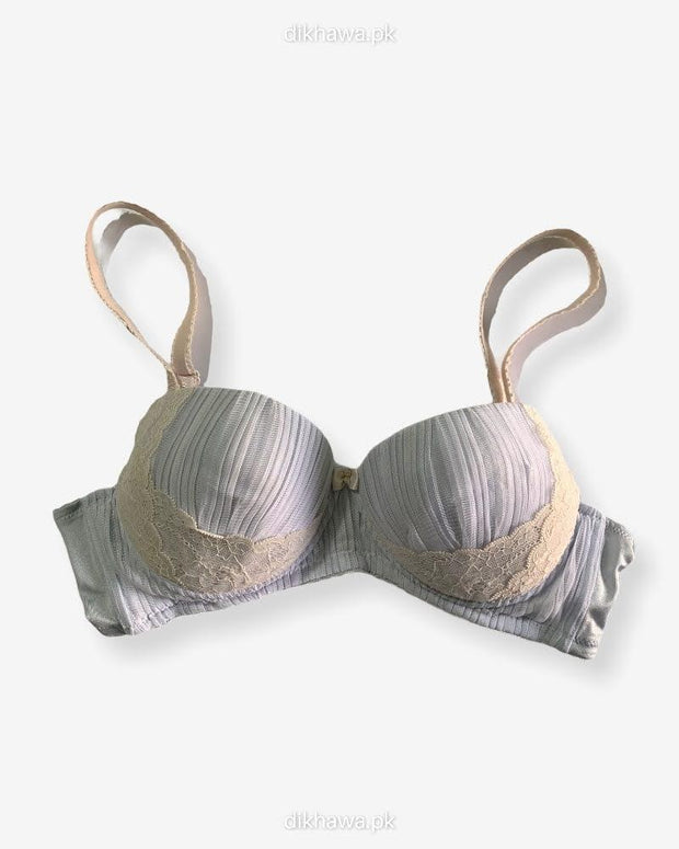 Imported Stocklot Branded  Net Pushup Bra - Underwired Bra  -Padded Bra - Pack of 2