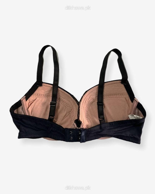 Imported Stocklot Branded  Net Pushup Bra - Underwired Bra  -Padded Bra - Pack of 2