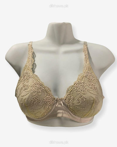 Imported Stocklot Branded  Net Pushup Bra - Underwired Bra  -Padded Bra - Pack of 2