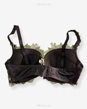 Imported Stocklot Branded  Net Pushup Bra - Underwired Bra  -Non Padded Bra - Pack of 2