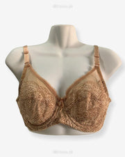 Imported Stocklot Branded  Net Pushup Bra - Underwired Bra  -Non Padded Bra - Pack of 2