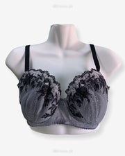 Imported Stocklot Branded  Net Pushup Bra - Underwired Bra  -Non Padded Bra - Pack of 2