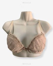 Imported Stocklot Branded  Net Pushup Bra - Underwired Bra  -Non Padded Bra - Pack of 2