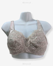 Imported Stocklot Branded  Net Pushup Bra - Non Wired Bra  -Non Padded Bra - Pack of 2