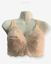 Imported Stocklot Branded  Net Pushup Bra - Non Wired Bra  -Non Padded Bra - Pack of 2