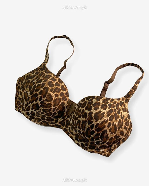 Imported Stocklot Branded  Net Pushup Bra - Underwired Bra  - Padded Bra - Pack of 2