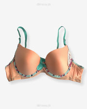 Women Push Up Underwire Smoothing Bra - Peach - 678