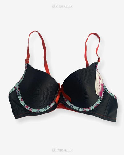 Women Push up Underwire Smoothing Bra - Push Up Bra, Single Padded Bra Underwired Br