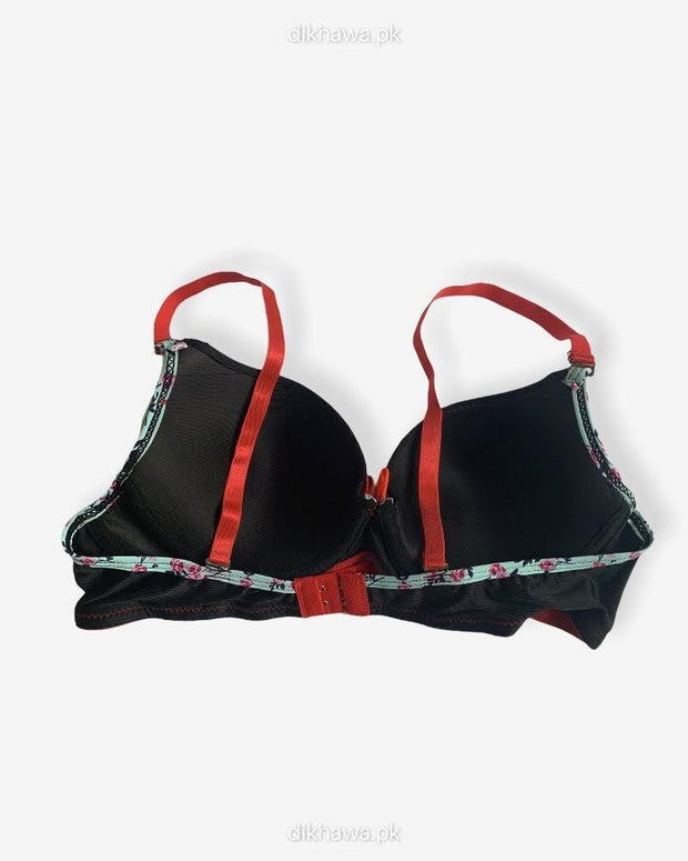 Women Push up Underwire Smoothing Bra - Push Up Bra, Single Padded Bra Underwired Br