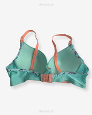 Women Push Up Underwire Smoothing Bra - Green - 678