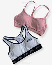 Ladies Jogging Bra - Sports Bra - Pack Off 2 Sports Bra - Padded Sports Bra Pack Off 2