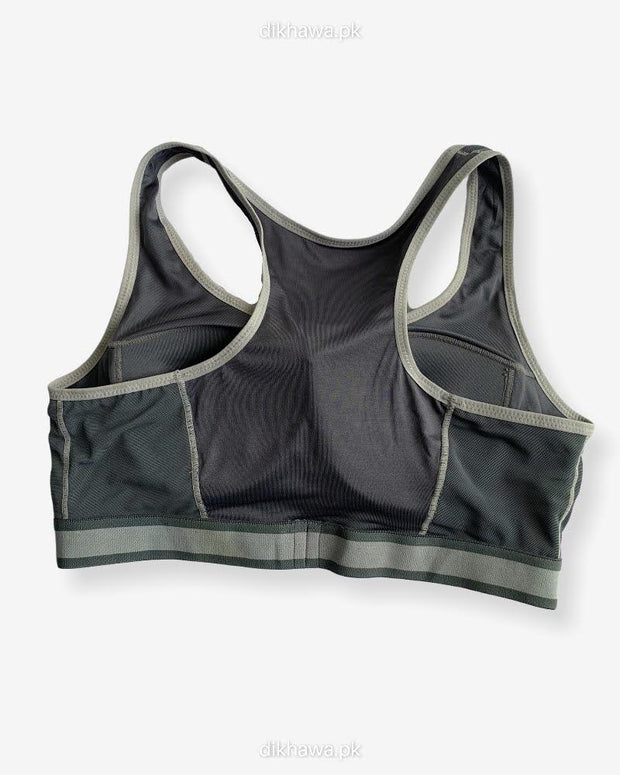 Low Impact Cotton Non-Padded Non-Wired Sports Bra in Ladies Jogging Bra Imported Stocklot Branded Pushup Bra