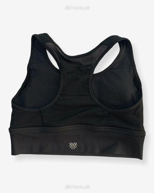 Impact Padded Sports Bra With Mesh PanelsLadies Jogging Bra Imported Stocklot Branded Sports Bra