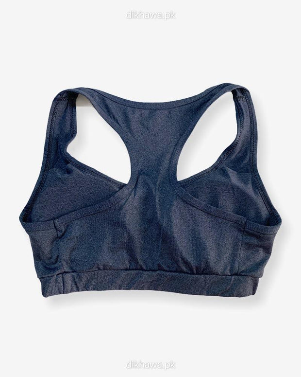 Impact Padded Sports Bra With Mesh PanelsLadies Jogging Bra Imported Stocklot Branded Sports Bra