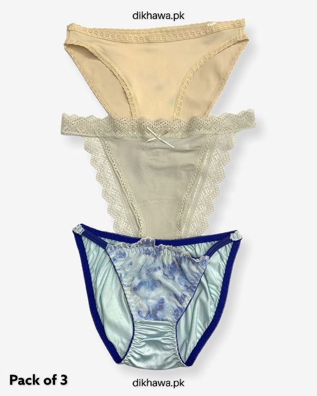 Women's Ladies Undergarments Stylish Net Panties - Sale price - Buy online  in Pakistan 