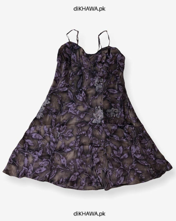 Imported Stocklot Branded Nightwear Women Floral Lace Short Mini Nightdress Nighties