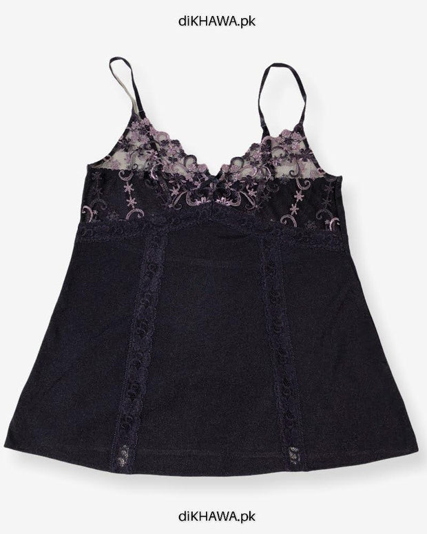 Imported Stocklot Branded Nightwear Women Floral Lace Short Mini Nightdress Nighties