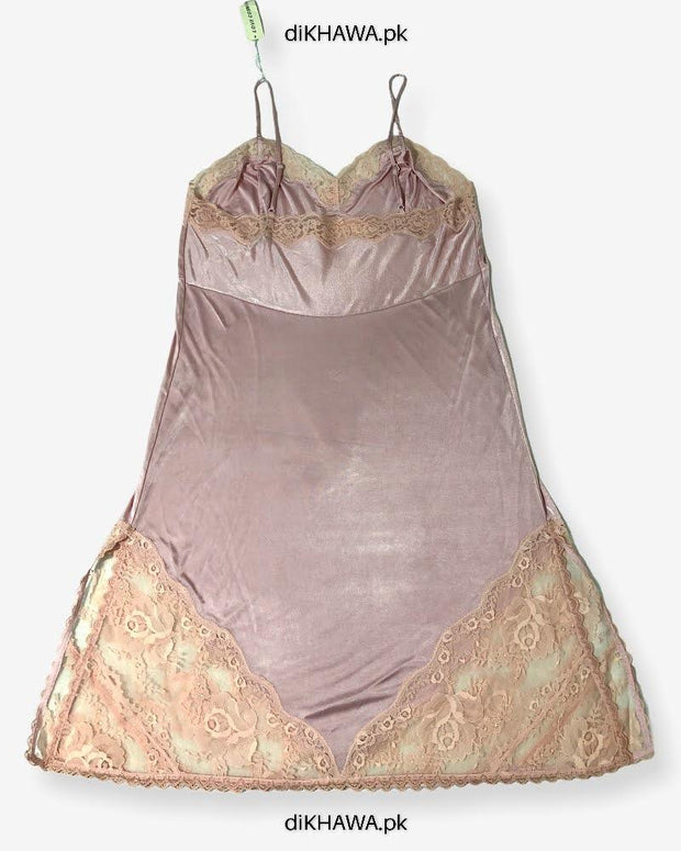 Imported Stocklot Branded Nightwear Women Floral Lace Short Mini Nightdress Nighties