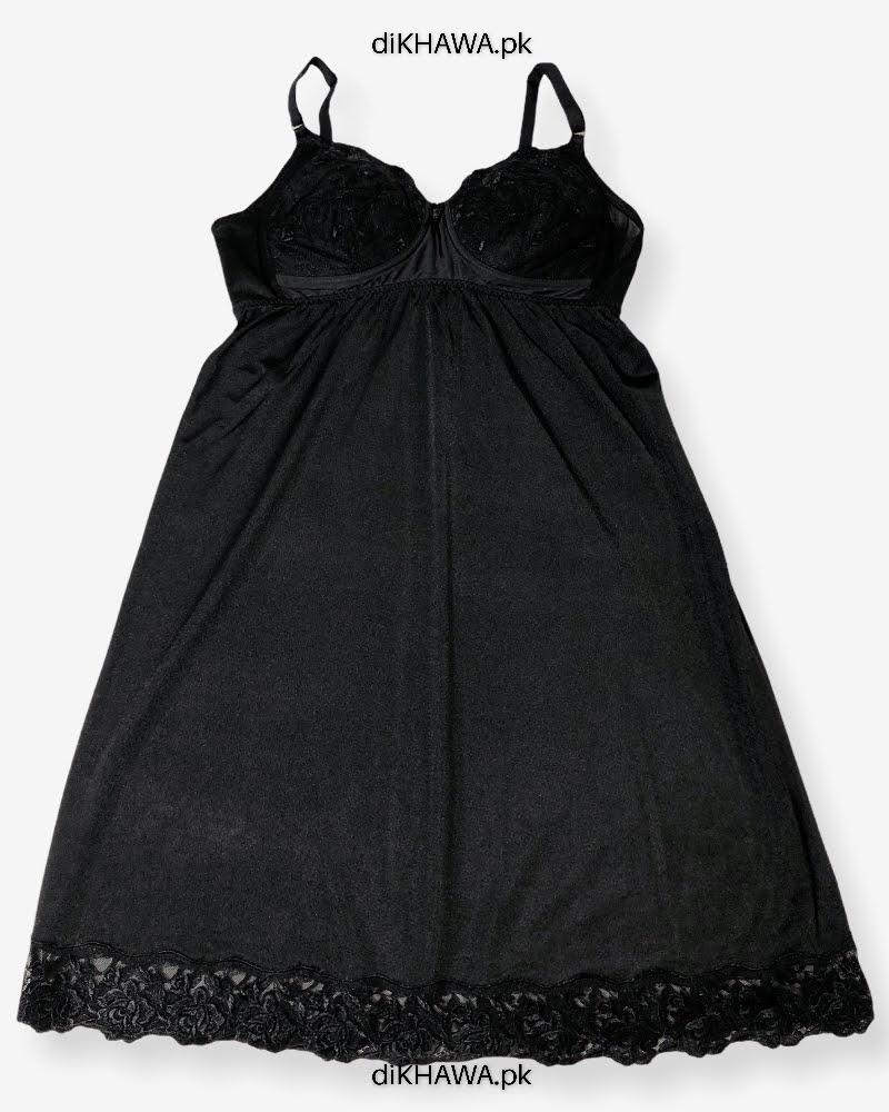 Women Floral Lace Short Mini Nightdress