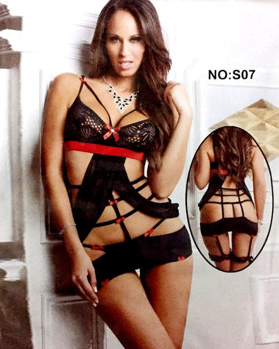 Romantic Short Nighty For Women - S07