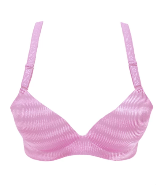 Self Design Sexy Soft Touch Push Up Bra - Pink