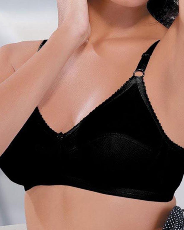 Semi Transparent Bra - 1517 - Bodycare - Black