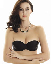 Sexy Pushup Bra - Strapless & 100% Seamless Bra - Underwired - Single-Padded