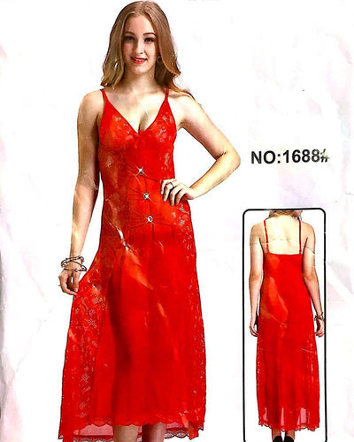 Romantic Sexy Short Net Nighty - Babydoll Bridal Sexy Nighty - 1688#