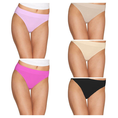 Pack of 3 Soft Daily Panty - Cotton Jersey Panty - Mix Colours - Panty - diKHAWA Online Shopping in Pakistan