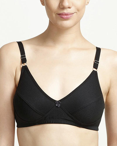 Sona H-04 Black Non Padded Bra