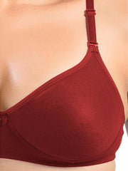 Sonari Catwalk Bra - Red - Non Padded Non Wired - Imported Bra - Bras - diKHAWA Online Shopping in Pakistan