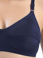 Sonari Loreal Bra - Navy Blue - Non Padded Non Wired - Imported Bra - Bras - diKHAWA Online Shopping in Pakistan