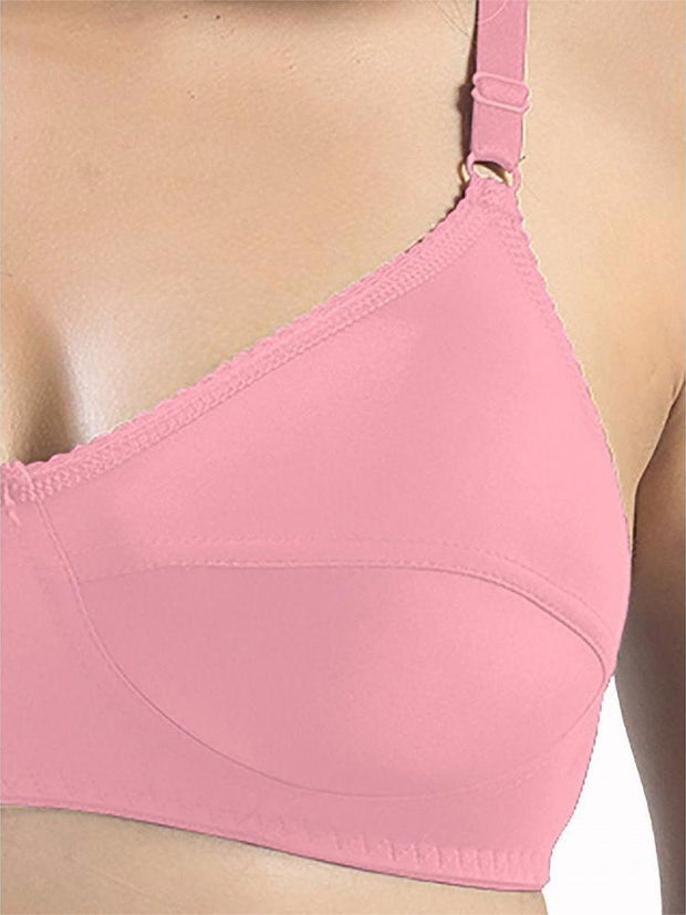 Sonari Loreal Bra - Pink - Non Padded Non Wired - Imported Bra - Bras - diKHAWA Online Shopping in Pakistan