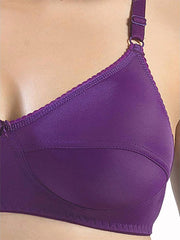 Sonari Loreal Bra - Purple - Non Padded Non Wired - Imported Bra - Bras - diKHAWA Online Shopping in Pakistan