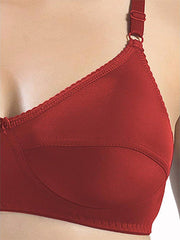 Sonari Loreal Bra - Red - Non Padded Non Wired - Imported Bra - Bras - diKHAWA Online Shopping in Pakistan